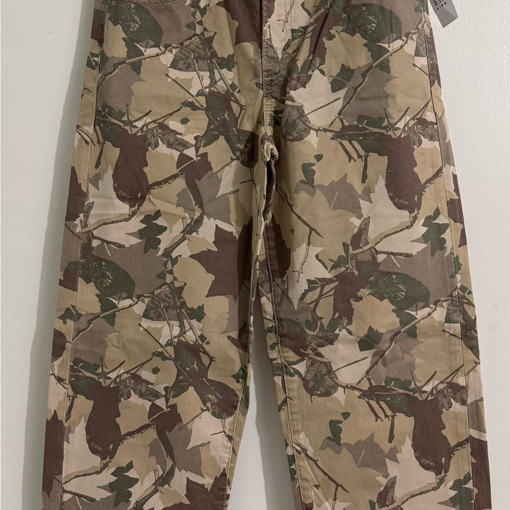 GAP Kids Camouflage Cargo Pants - Green/Tan